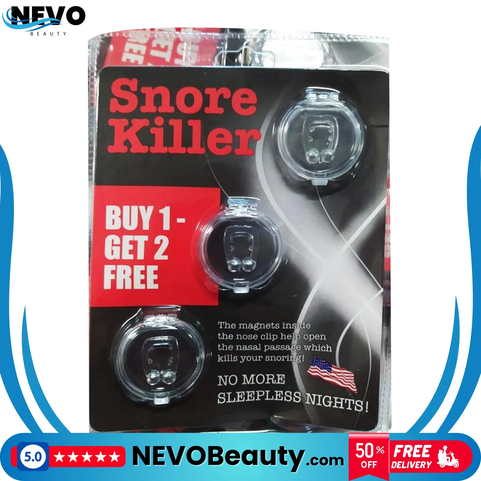 Anti Snoring Plugs 3 سداد مانع الشخير لتحسين النوم .. تسوق الآن بأفضل سعر في السعودية