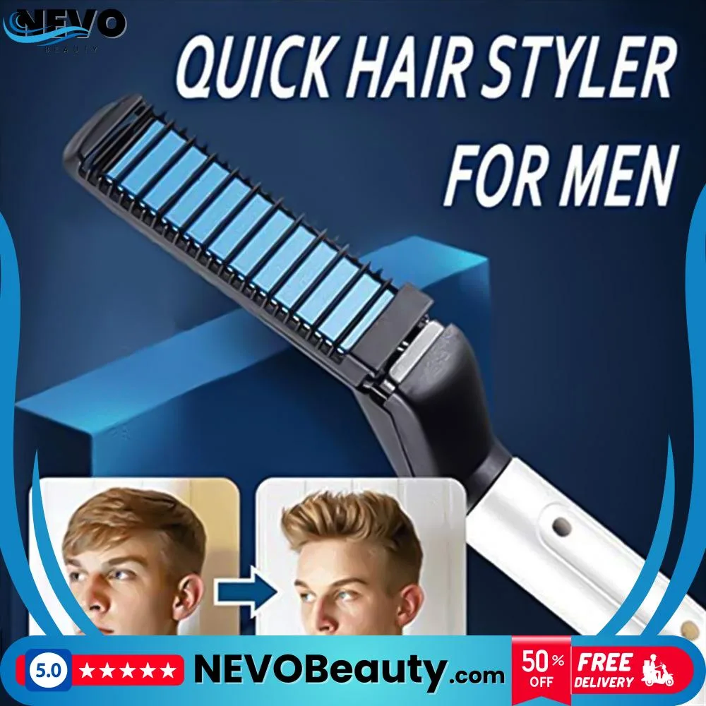 Beard Straightening Brush 3 فرشاة اللحية الذكية لتصفيف سريع ونتائج احترافية .. تسوق الآن بأفضل سعر في السعودية
