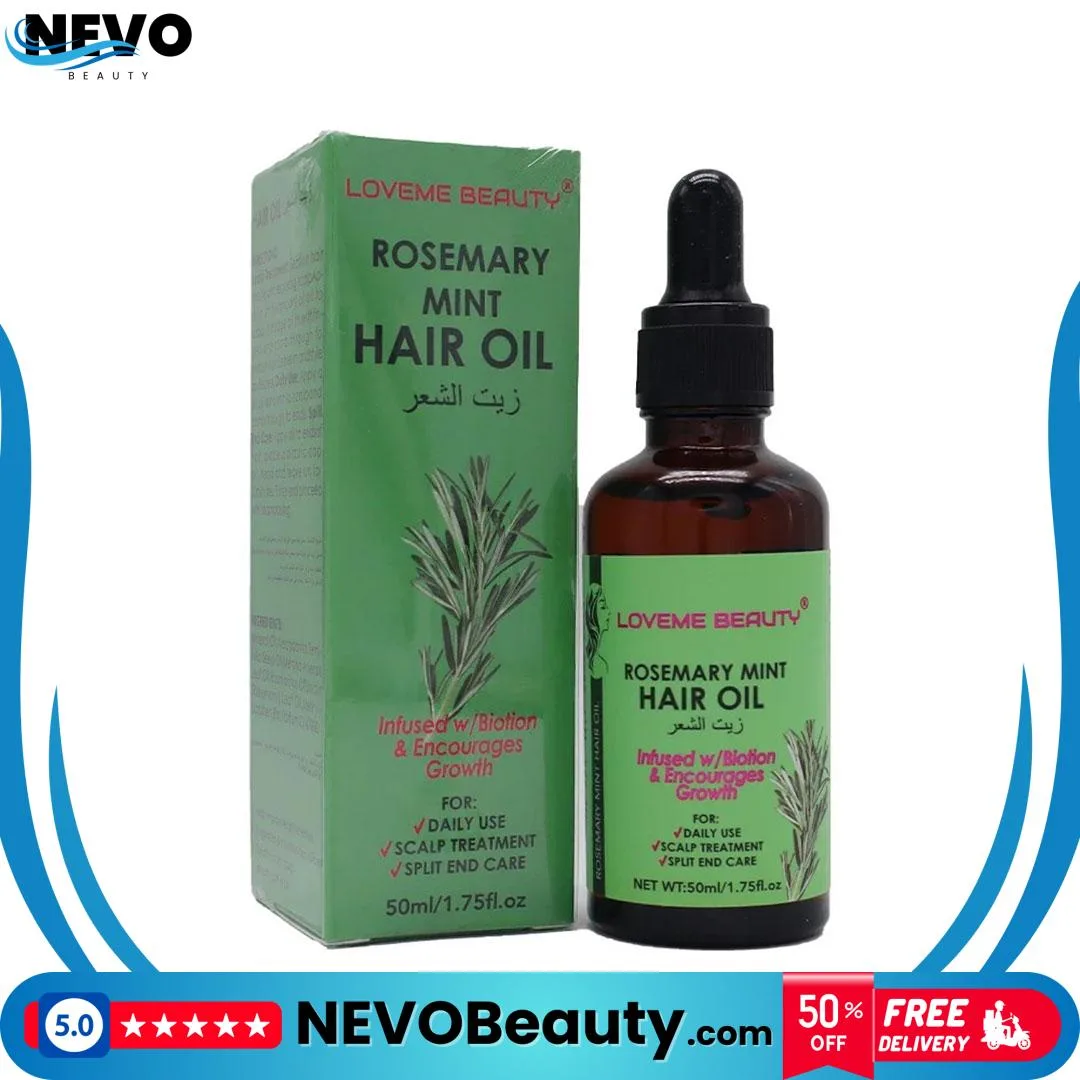 Rosemary Mint Oil 2 زيت إكليل الجبل والنعناع الأصلي للعناية بالشعر .. تسوق الآن بأفضل سعر في السعودية