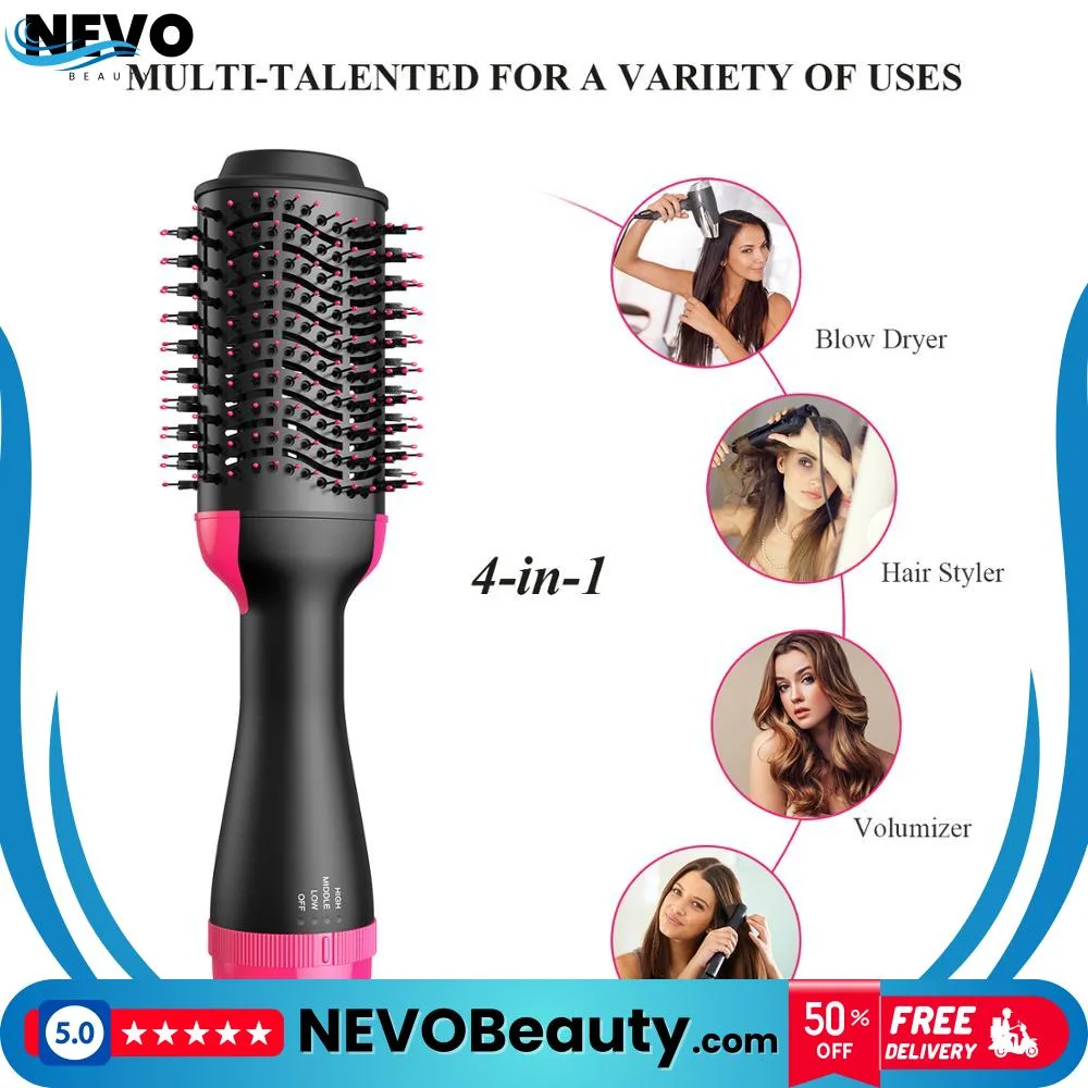 فرشاة تجفيف، تكثيف وفرد الشعر Step One لنتائج احترافية .. تسوق الآن بأفضل سعر في السعودية